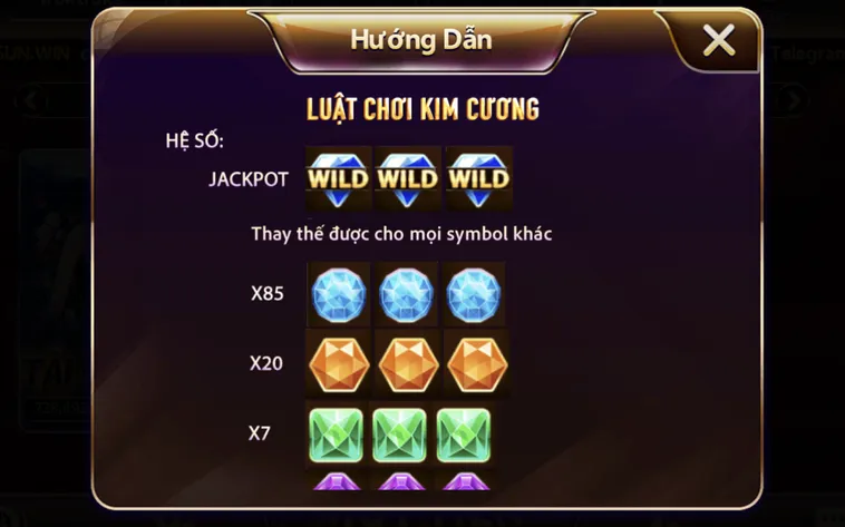 Minigame Kim Cương Tại SunWin Sân Chơi Đỉnh Cao Dành Cho Các Cao Thủ Săn Hũ