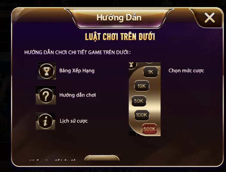 Minigame Trên Dưới Tại SunWin Trò Chơi Dự Đoán Lá Bài Đẳng Cấp Đỉnh Cao